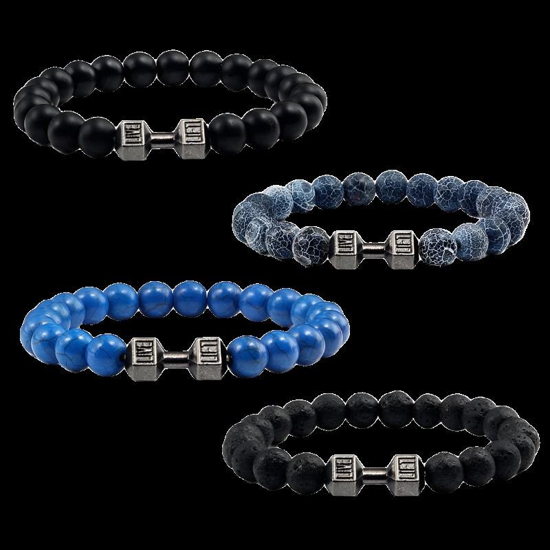 Gym Bro Bracelet - SWOLERY1Gym Bro JewelrySWOLERYRed