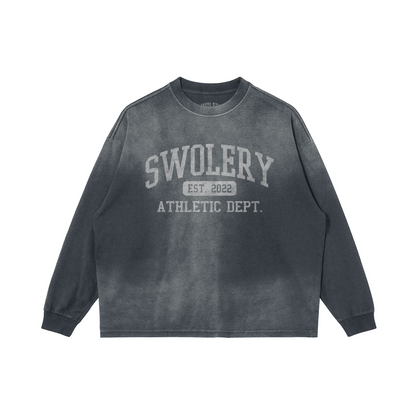 Old Skool Long Sleeve Sun Faded Tee